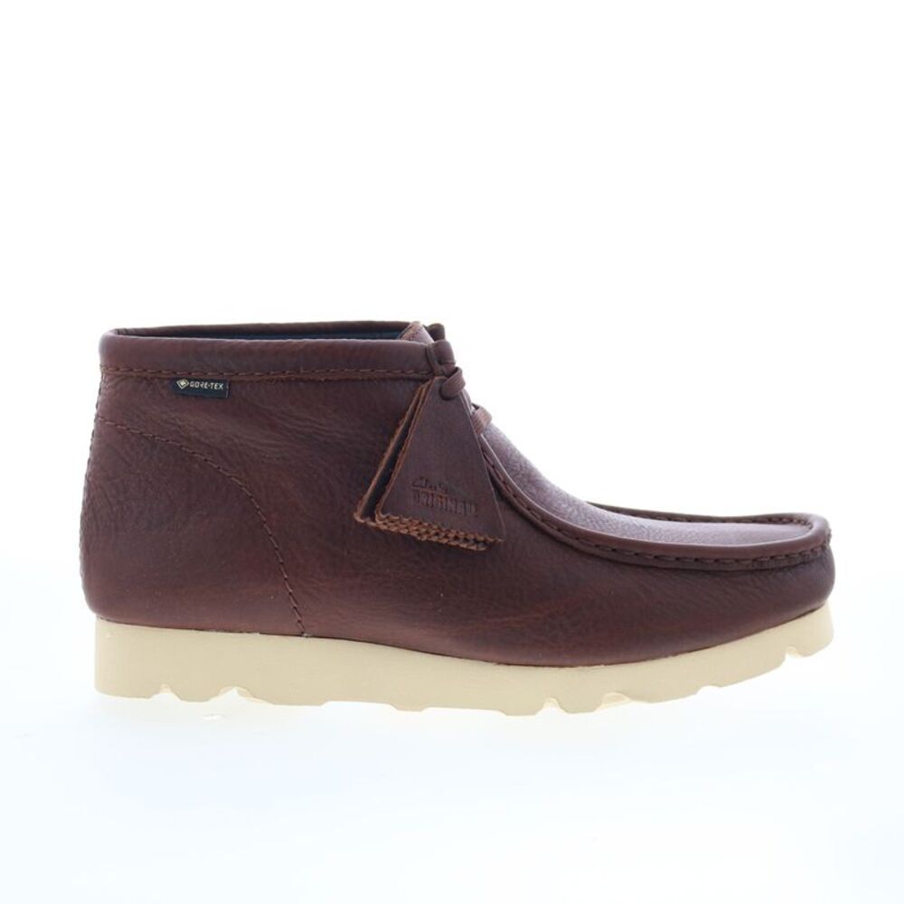 Clarks Mens Wallabee Boot GTX Brown Boots (NWT)